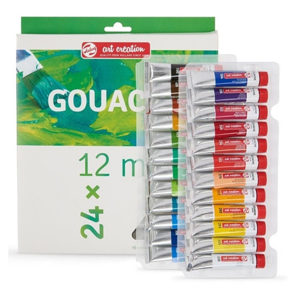Talens Art Creation Gouache Set 24 x 12ml Set