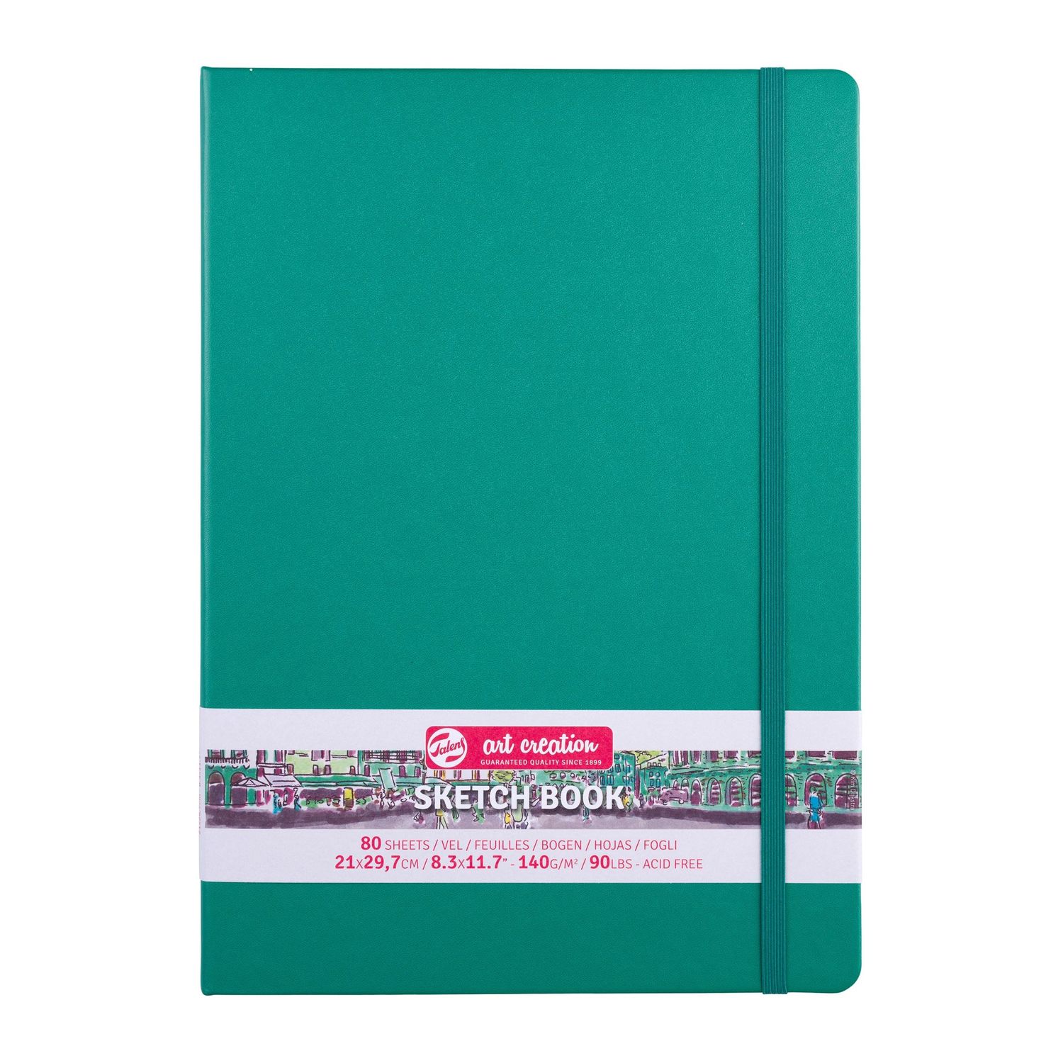 Talens Art Creation Sketch Book 8.3" x 11.7" Forest Green