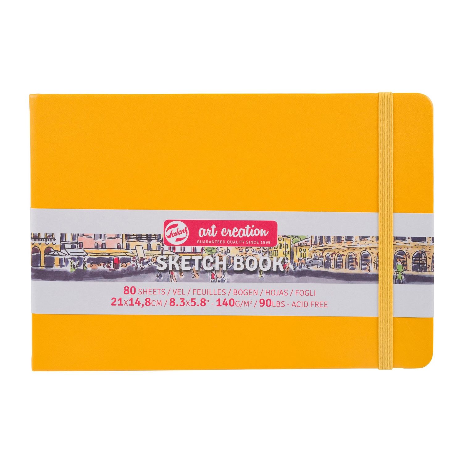 Talens Art Creation Sketch Book 8.3" x 5.8" Golden Yellow