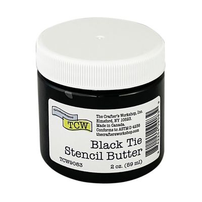 TCW Stencil Butter 2oz Black Tie