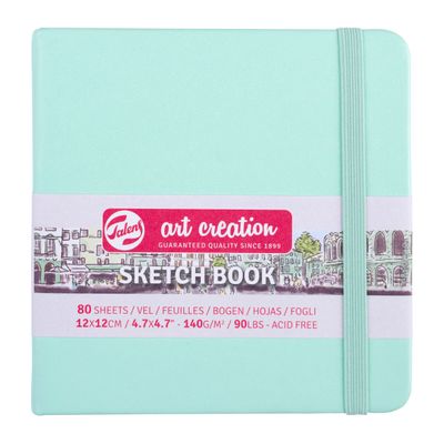 Talens Art Creation Sketch Book 4.7" x 4.7" Fresh Mint