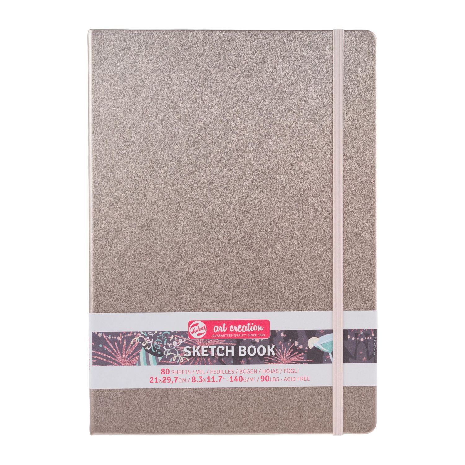 Talens Art Creation Sketch Book 8.3" x 11.7" Champagne Pink