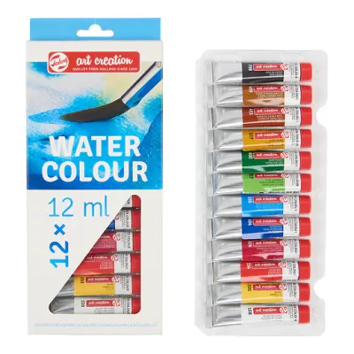 Talens Art Creation Watercolour Set 12 x 12ml Set **ND**