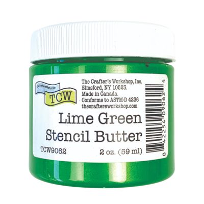 TCW Stencil Butter 2oz Lime Green