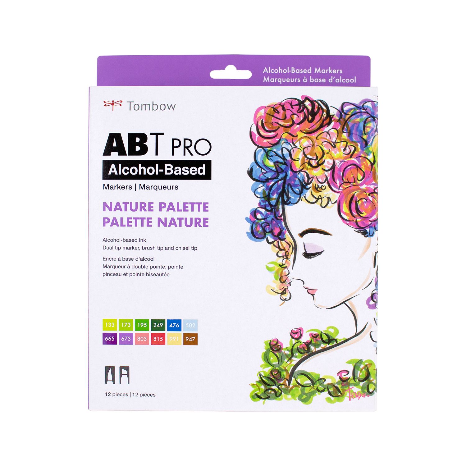 Tombow ABT Pro Alcohol Marker Set Nature Palette  **ND**
