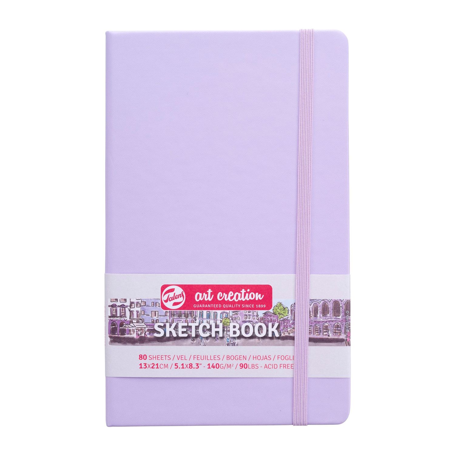 Talens Art Creation Sketch Book 4.7" x 4.7" Pastel Violet