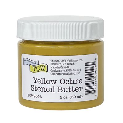 TCW Stencil Butter 2oz Yellow Ochre