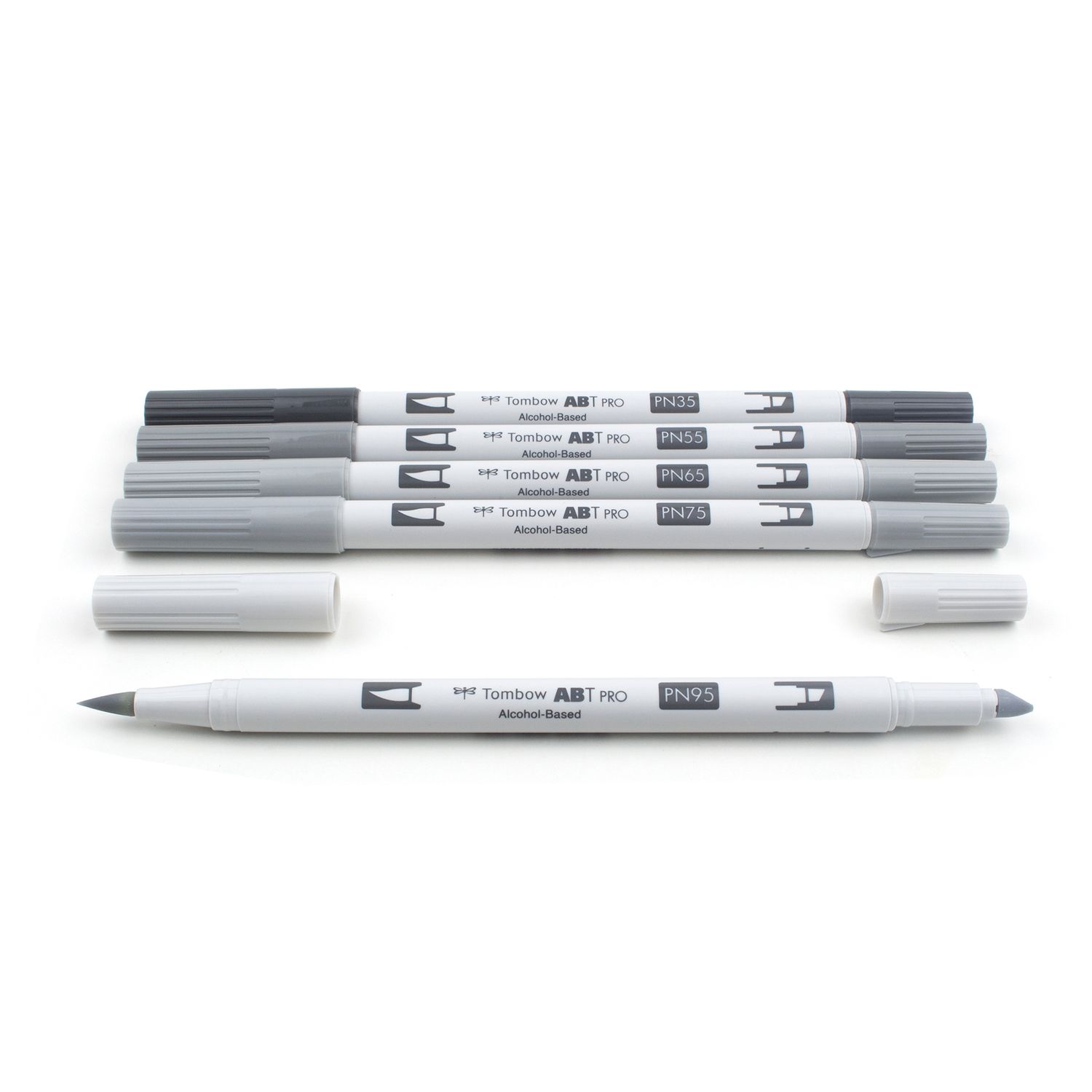 Tombow ABT Pro Alcohol Marker Set Grey Tones