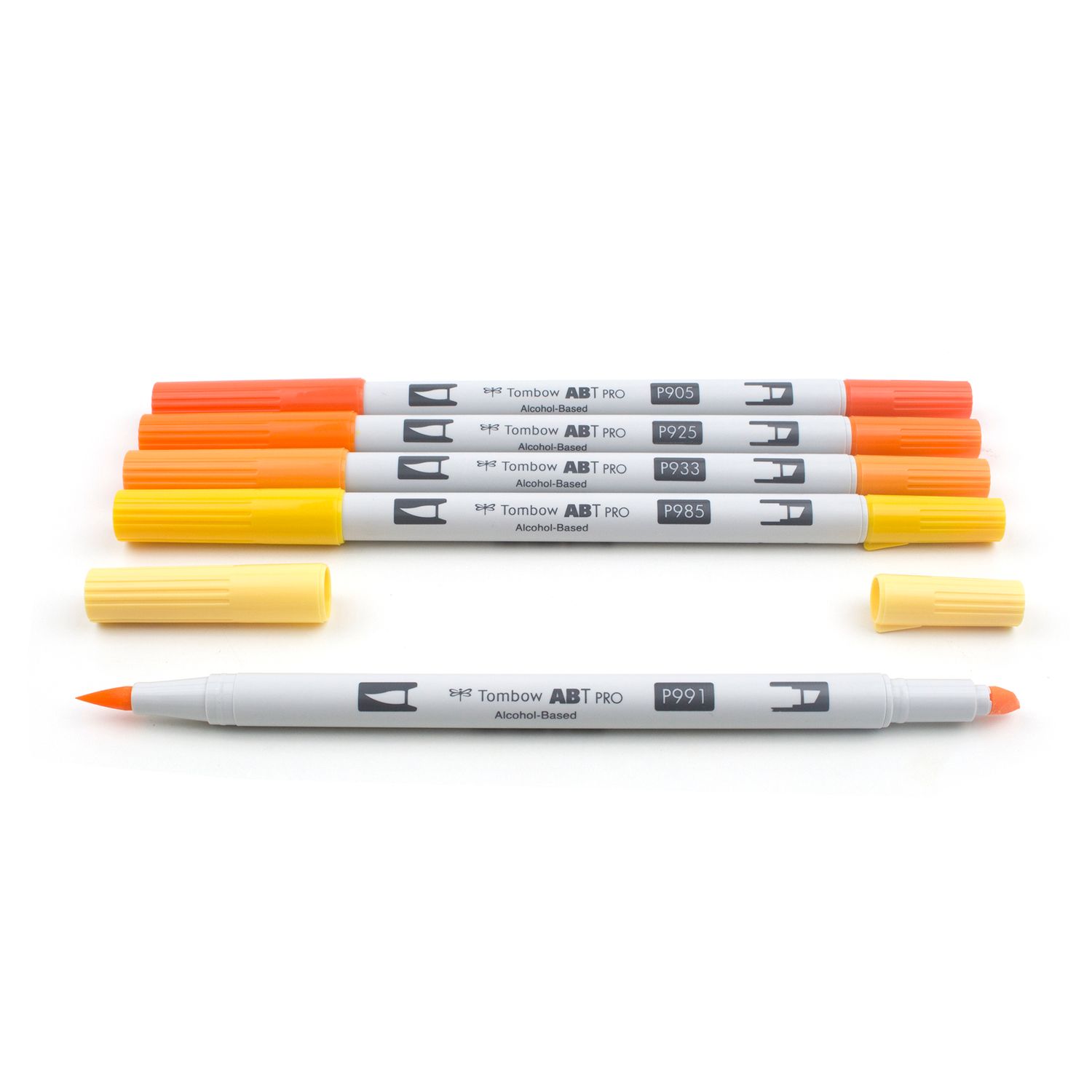 Tombow ABT Pro Alcohol Marker Set Orange Tones