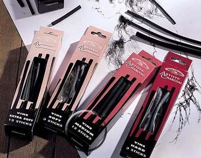Vine Charcoal Medium 12pk