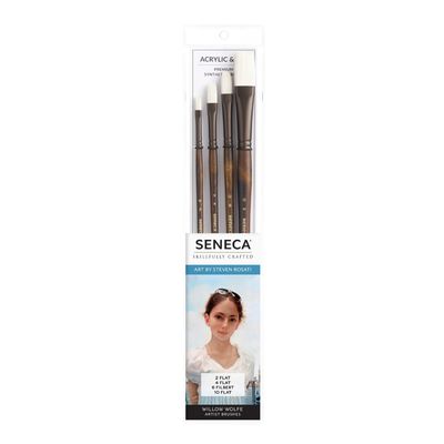 Willow Wolfe Seneca Artist Brush Portrait Set