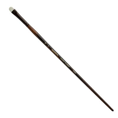 Willow Wolfe Seneca Artist Brush Short Filbert 4
