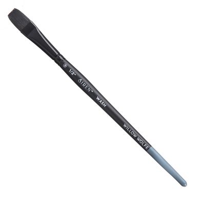 Willow Wolfe Siren Artist Watercolour Brush Flat Wash 1/2
