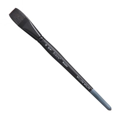 Willow Wolfe Siren Artist Watercolour Brush Flat Wash 3/4