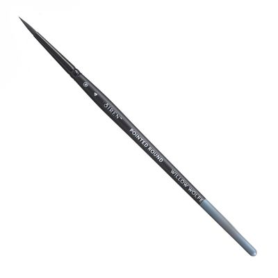 Willow Wolfe Siren Artist Watercolour Brush Pointed Round 4