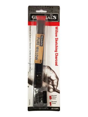 Willow Sketching Charcoal Kit with Eraser Blister Pack (57CBPE)