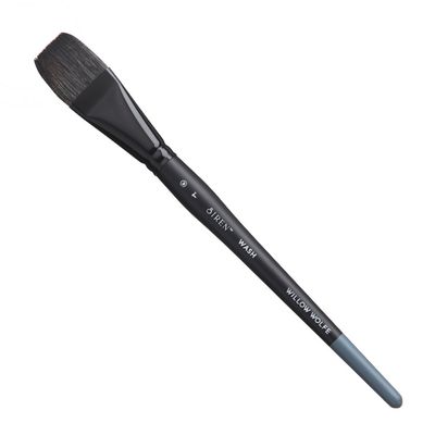 Willow Wolfe Siren Artist Watercolour Brush Flat Wash 1"
