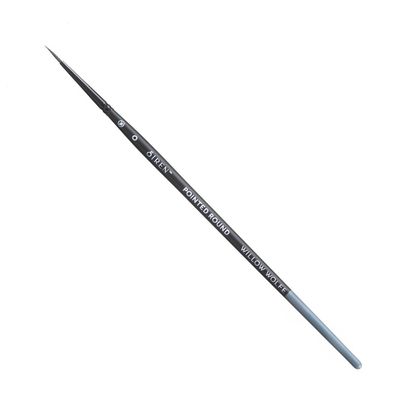 Willow Wolfe Siren Artist Watercolour Brush Pointed Round 0