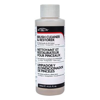Winsor &amp; Newton Brush Cleaner Restorer 4oz 120ml