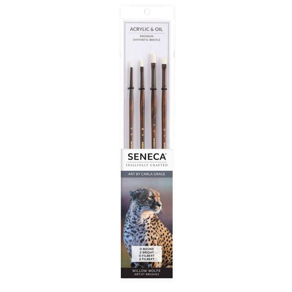 Willow Wolfe Seneca Artist Brush Details Set