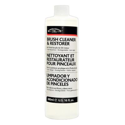 Winsor &amp; Newton Brush Cleaner Restorer 16oz_DISC