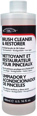 Winsor &amp; Newton Brush Cleaner Restorer 16oz_DISC
