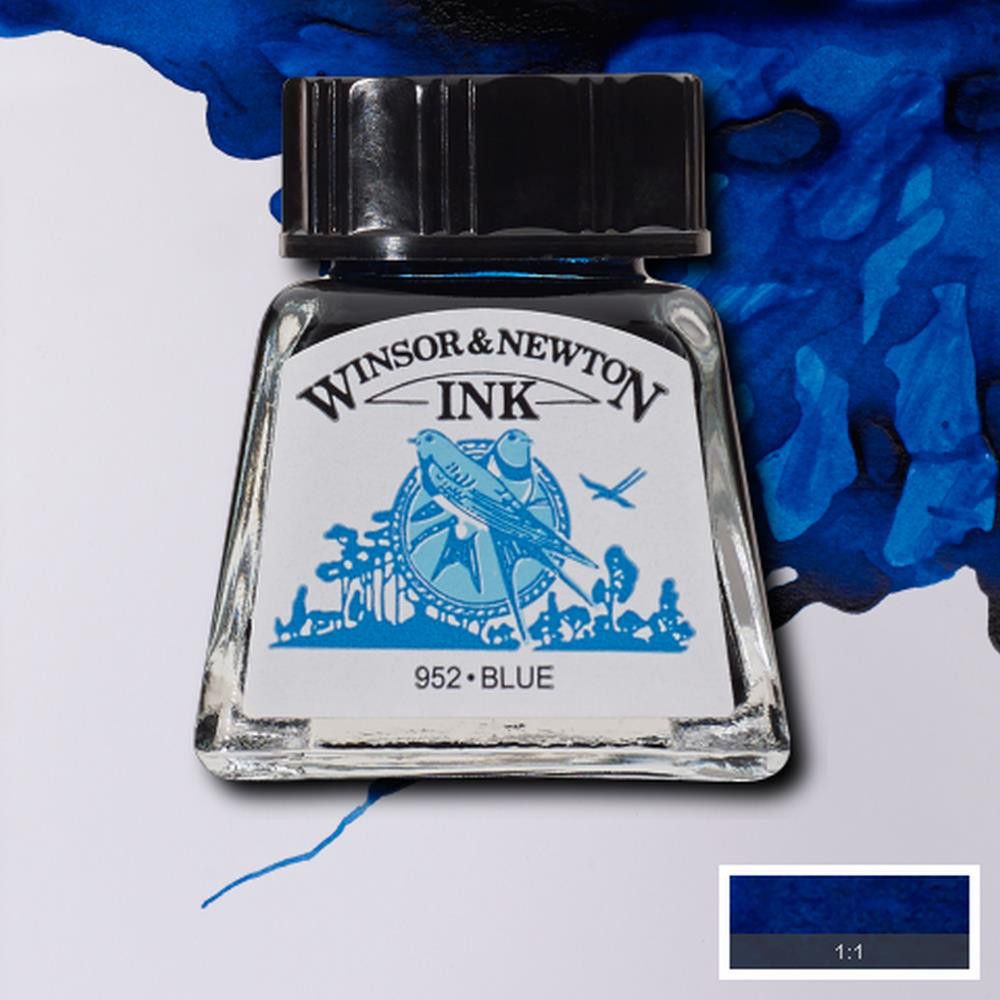 Winsor &amp; Newton Drawing Ink 14ml Blue