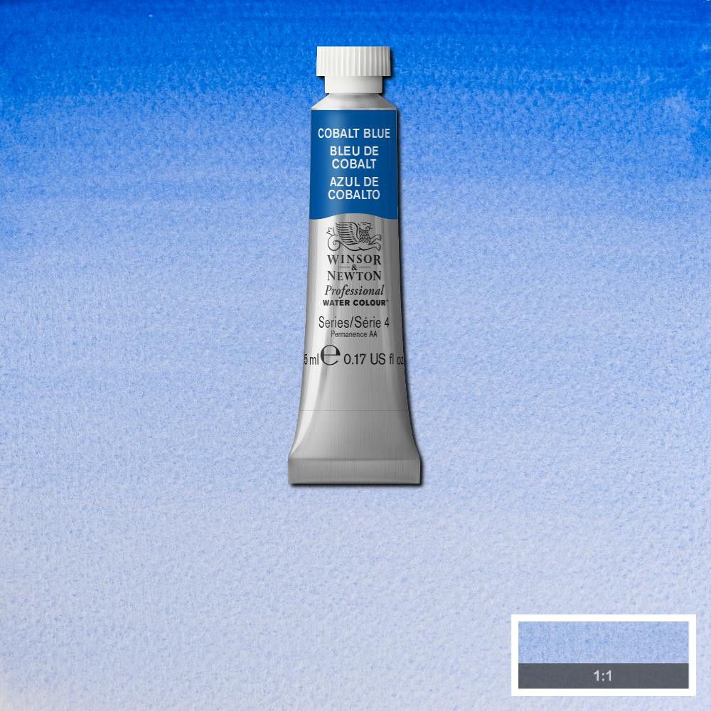 Winsor &amp; Newton Watercolour Professional 5ml Cobalt Blue S4
