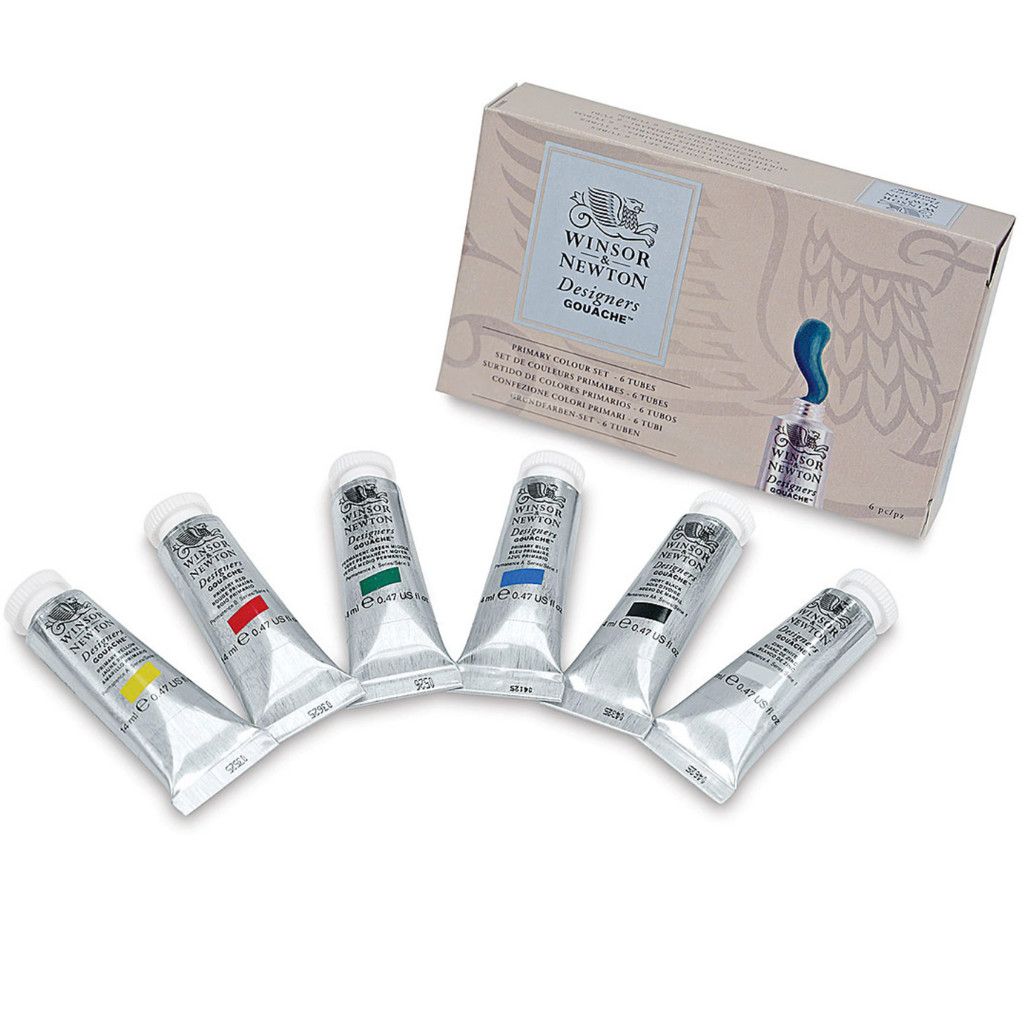 Winsor &amp; Newton Designer Gouache Set Primary **SO**