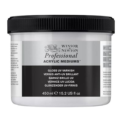 Winsor &amp; Newton Professional Gloss UV Varnish 450ml