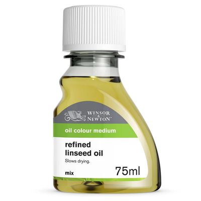 Winsor &amp; Newton Refined Linseed Oil 75ml