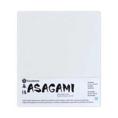Yasutomo Asagami Paper 9 1/2" x 10 3/4" (20 Sheets)