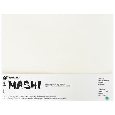 Yasutomo Mashi Paper 13 3/4" x 10 1/2" (20 Sheets)