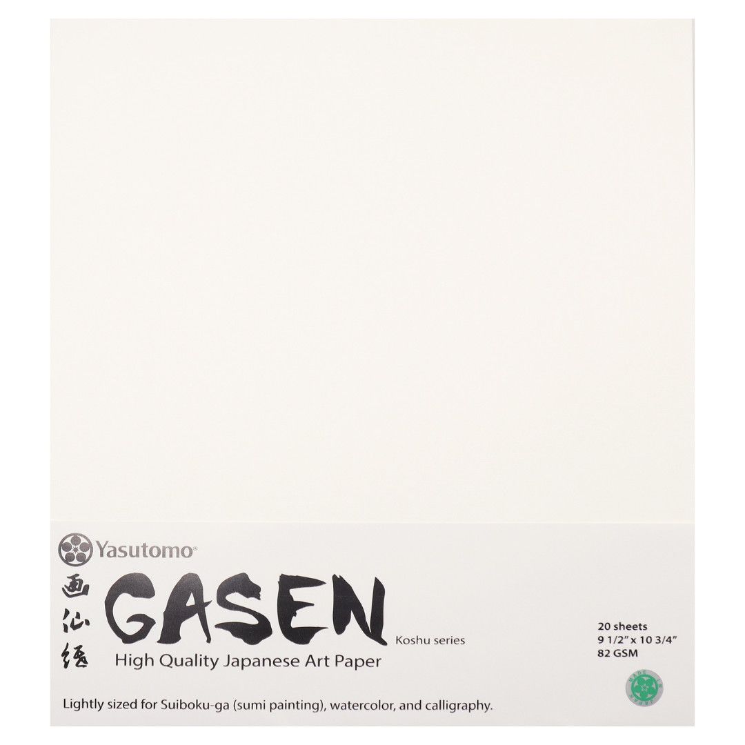 Yasutomo Gasen Paper 9 1/2" x 10 3/4" (20 Sheets)