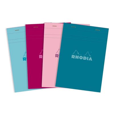 Rhodia Notepad Grid A5 Assorted Colours **ND**