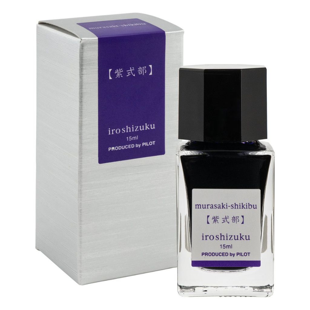Pilot Iroshizuku Fountain Pen Ink 15ml Bottle murasaki-shikibu  **ND**