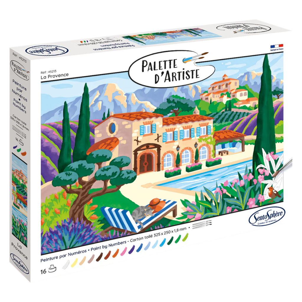 Artist Palette Paint by Numbers - The Provence **ND**