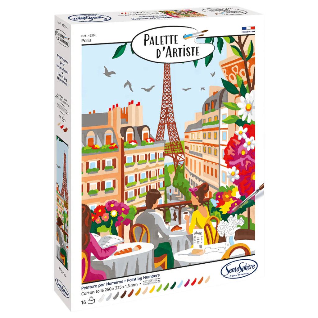 Artist Palette Paint by Numbers - Paris **ND**