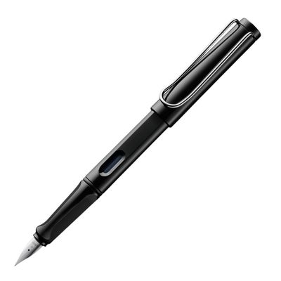 Lamy Safari Fountain Pen Fine - Shiny Black
