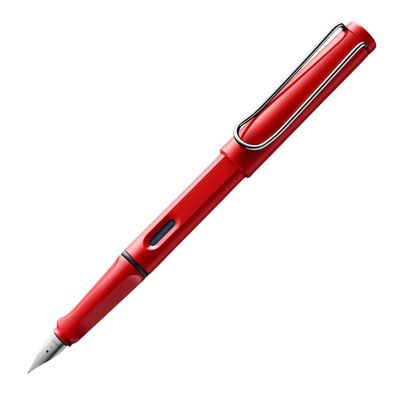 Lamy Safari Fountain Pen Fine - Red