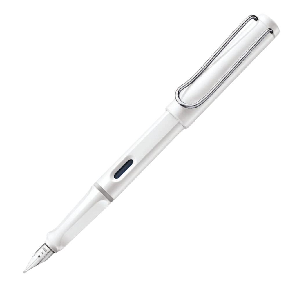 Lamy Safari Fountain Pen Medium - Shiny White
