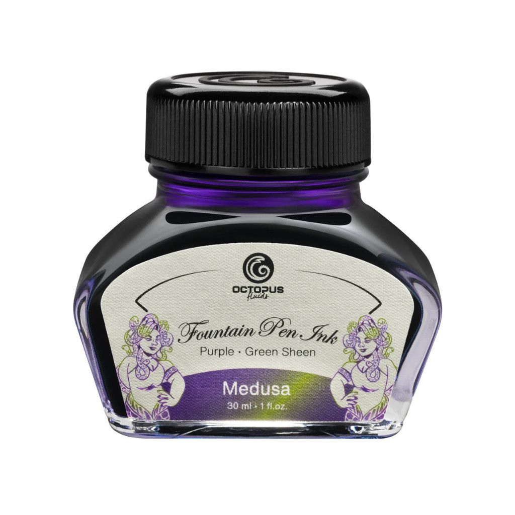 Octopus Fountain Pen Sheen Ink 30ml -  Medusa