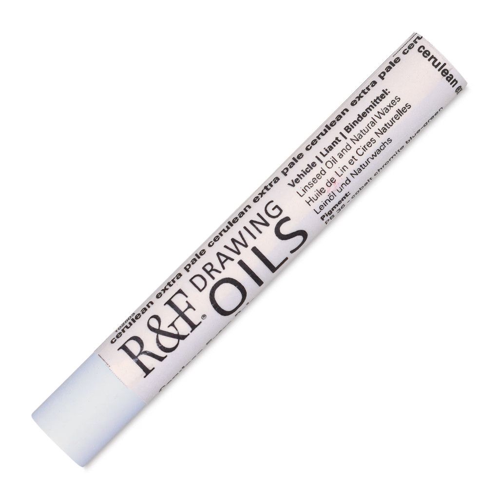 R&amp;F Drawing Oils Cerulean Extra Pale 12ml