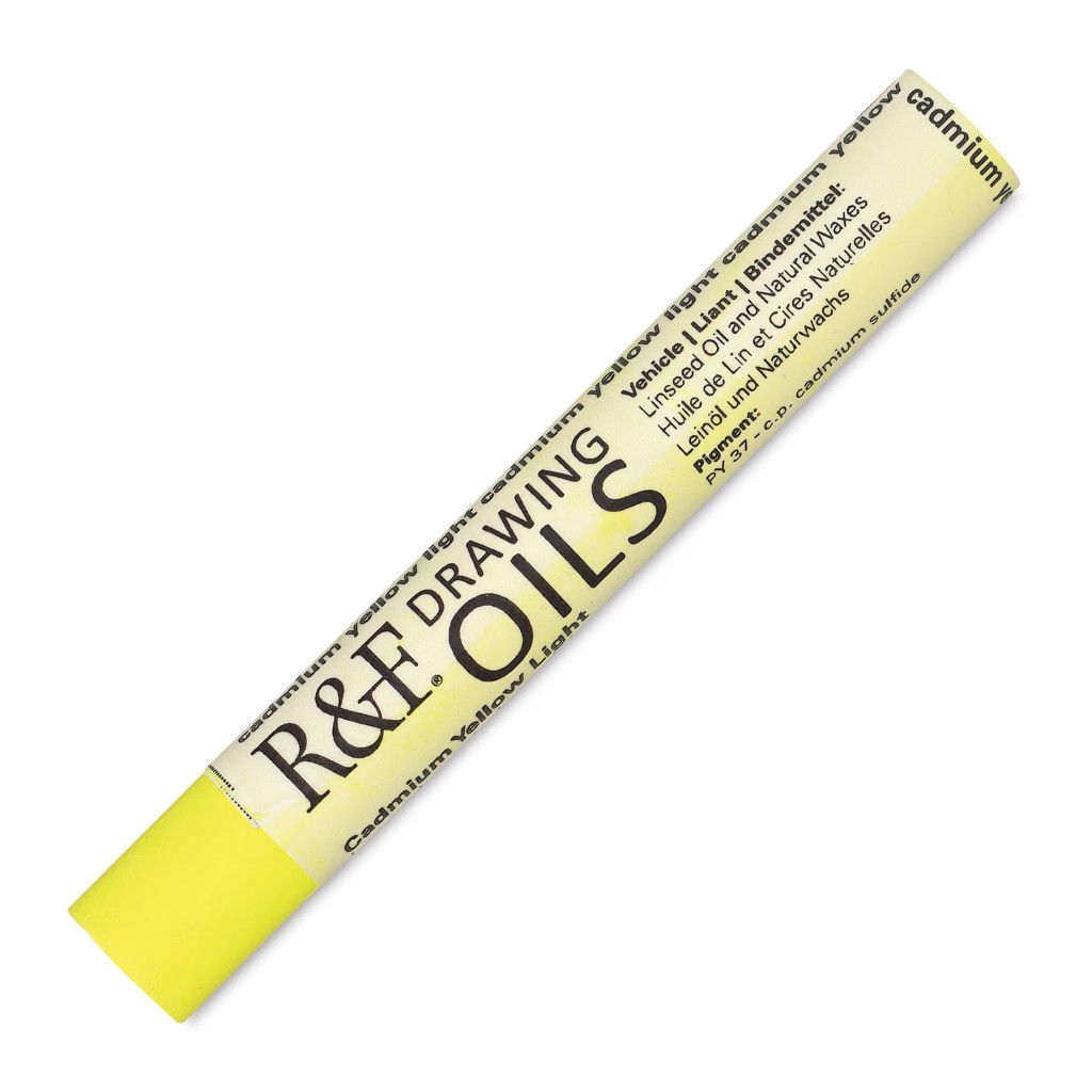 R&amp;F Drawing Oils Cadmium Yellow Light 12ml