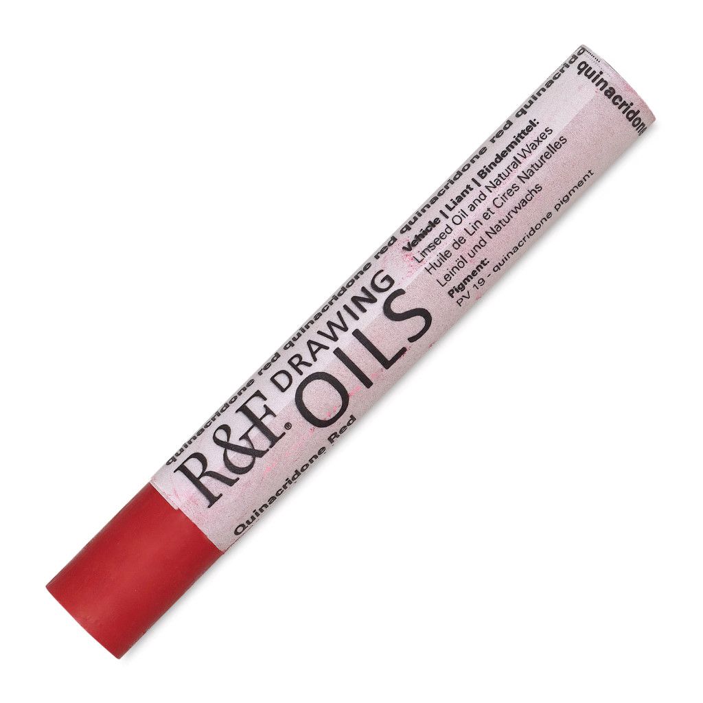 R&amp;F Drawing Oils Quinacridone Red 12ml