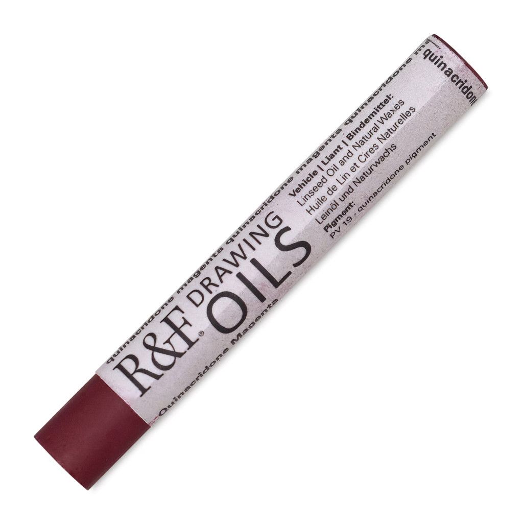 R&amp;F Drawing Oils Quinacridone Magenta 12ml