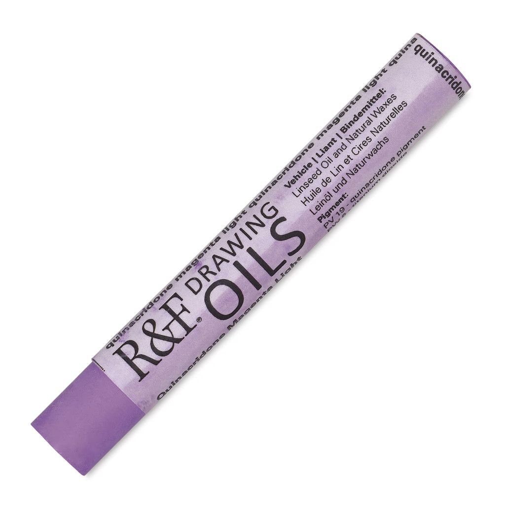 R&amp;F Drawing Oils Quinacridone Magenta Light 12ml