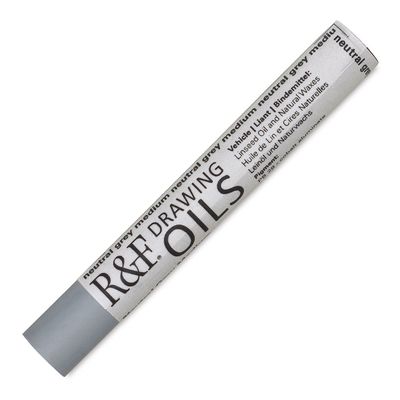 R&amp;F Drawing Oils Neutral Grey Medium 12ml