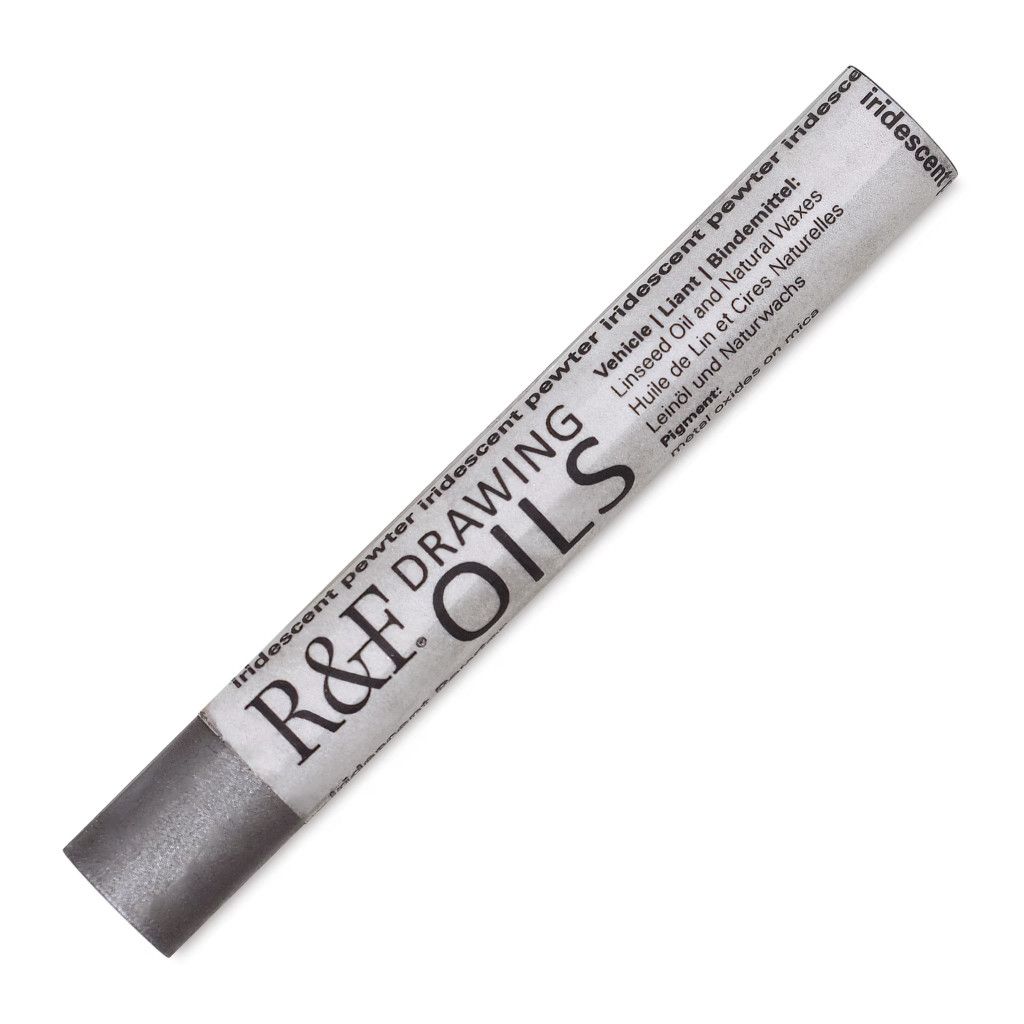 R&amp;F Drawing Oils Iridescent Pewter 12ml