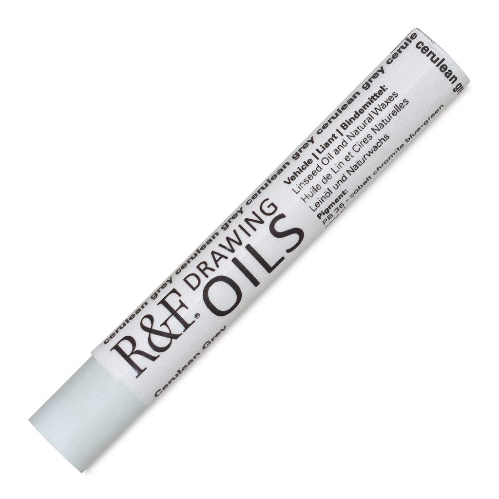 R&amp;F Drawing Oils Cerulean Grey 12ml